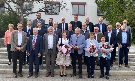 20 Kreisr&auml;te nach insgesamt 381 Jahren Engagement verabschiedet