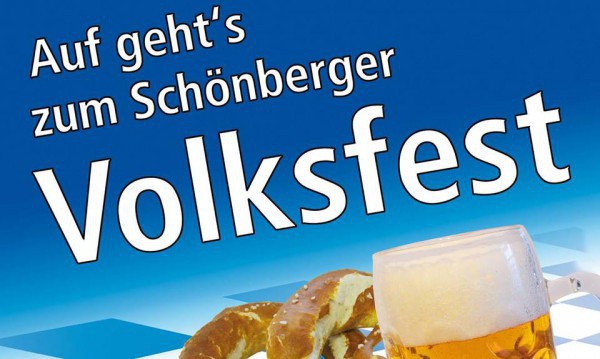 Flyer/Grafik zum Event: Volksfest Schönberg 2014 am Do., 19.06.2014 - Mo., 23.06.2014