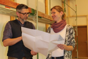 In der Waldwerkstatt wird schon fleißig gewerkelt