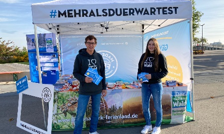 Der Landkreis Freyung-Grafenau präsentiert sich am Sonntag auf dem Baustellenfest der Gartenschau