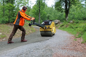Sturmschäden im Tier-Freigelände behoben