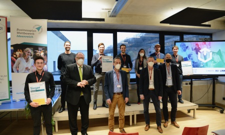 Prämierung ideenReich Wettbewerb im INN.KUBATOR