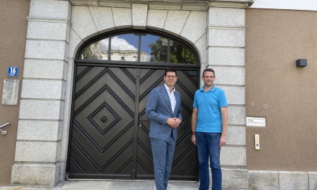 Eine Bayerwaldschleife gezogen