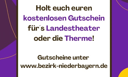 Kostenlos ins Theater oder in die Therme für Jahrgänge 2002–2004