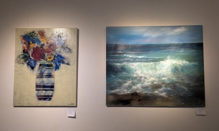 „Blütenzauber und Meer“ bannt die Magie der Natur auf Leinwand