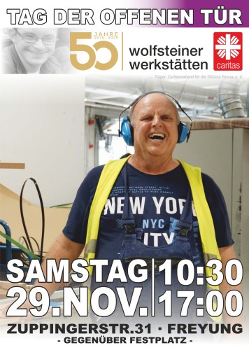 Tag der offenen Tür Wolfsteiner Werkstätten 2025