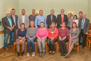 Stadtoberhaupt dankt langjährigen Mitarbeitern