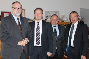 Antrittsbesuch des neuen KPI-Z-Leiter bei Oberbürgermeister Dupper