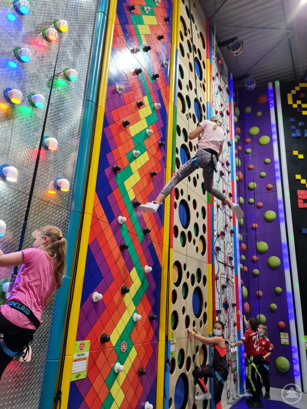 In der MAXX-Arena ging es für die Teilnehmer*innen hoch hinaus.