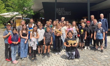 Kinder für den Nationalpark Bayerischer Wald begeistern