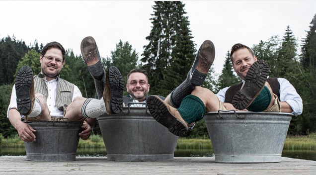 Flyer/Grafik zum Event: Trio Schleudergang - Wash änd go! - Die neue Bühnenshow!!!! am Sa., 05.10.2024 ab 20:00 Uhr