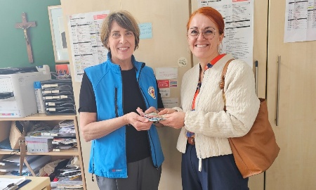 Tulpenaktion bringt 650 Euro f&uuml;r die Bahnhofsmission