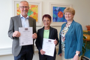 Zwei verdiente Lehrkräfte offiziell verabschiedet