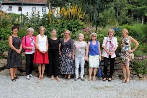 Staudengärtnerei und Glasdorf besucht