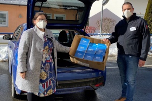 Angehörige von Pflegebedürftigen erhalten FFP2-Masken