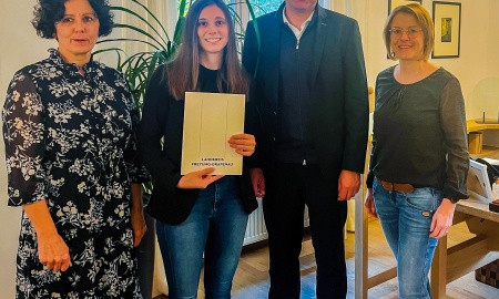 Ramona Molz gehört zu den besten Beamten Bayerns