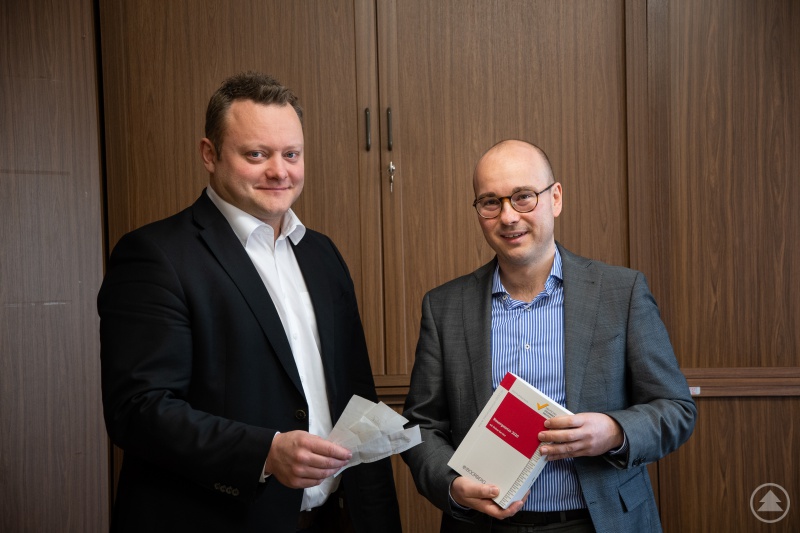 Stefan Behringer und Dipl.-Kfm. Martin Leybach