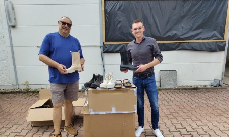 Schuhspende: Unterstützung für Waidler-Helfen e.V.