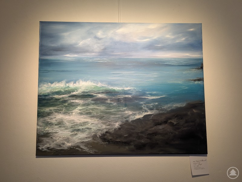 Gemälde mit Meeresmotiv von Marianne Gulde