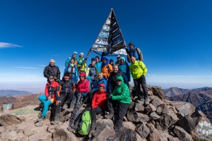 Auf dem höchsten Gipfel Nordafrikas