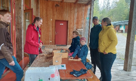 Blick hinter die Kulissen im Wildniscamp