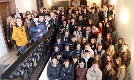 Italienische Austauschschüler zu Gast in Passau