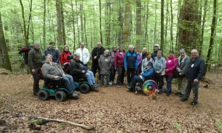 Trotz Handicap die Nationalpark-Natur „erfahren“