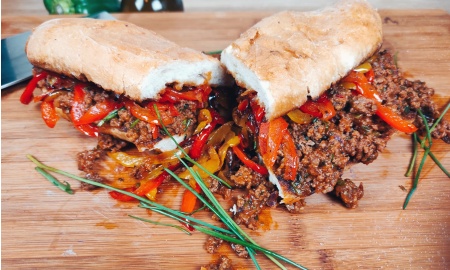 WAIDLER KOCHT REZEPT: SLOPPY JOE SANDWICH MIT PAPRIKA-TOPPING
