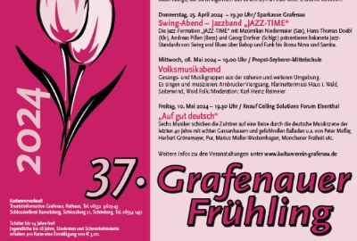 Gitarrenmusik mit dem Ensemble CUERDAS | 37. Grafenauer Fr&uuml;hling