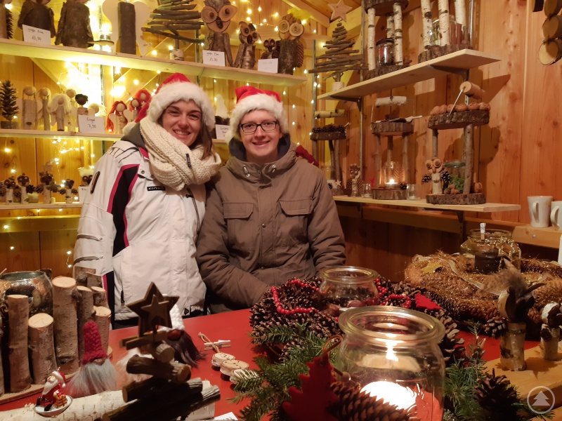 Viele handgemachte Geschenkideen gab es auch.