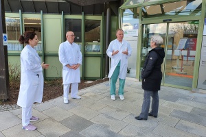 Landrätin besucht Arberlandklinik Viechtach