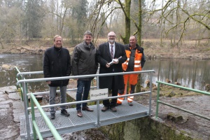 Das Sterzer Brückerl kann wieder genutzt werden