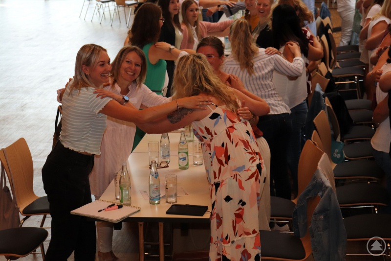 Miteinander einstehen für die Qualität der katholischen Kitas: Kita-Teams aus dem Bistum Passau bei den Regionaltagen.