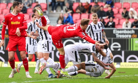 Deutliche Niederlage in Sandhausen