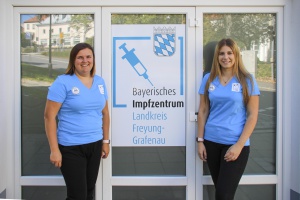 Corona-Impfkampagne unter dem Motto „Wir in FRG hoid ma zamm“