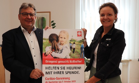 Caritas Herbstsammlung: „Nothelfer gesucht!“