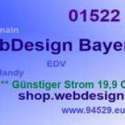 WebDesign Bayerwald Strom