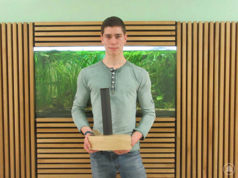 Stefan Lankl wollte genauer wissen, wieso sich eigentlich der Flettner-Rotor als Antrieb bei Schiffen nicht durchgesetzt hat.