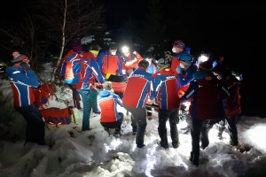 Bergwacht rettet verletzte Einheimische aus dem Steinernen Meer am Dreisessel