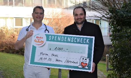 Kranke Kinder in der Region unterstützen