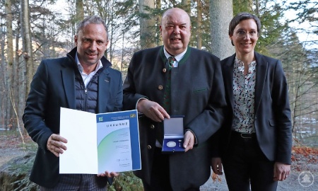 Dem Nationalpark über Jahrzehnte den Rücken gestärkt