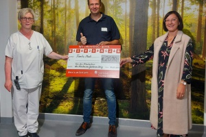 Spendenaktion der Mitarbeiter der Kliniken Am Goldenen Steig