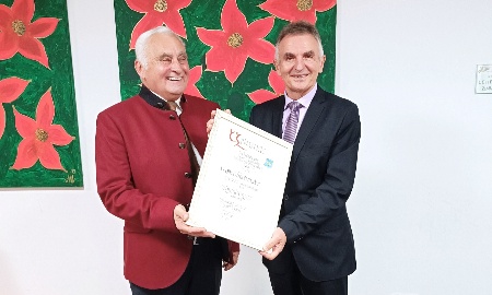 "Es ist mir eine große Freude und unfassbare Ehre"