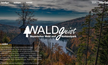 WALDgeist mit neuer Homepage und interaktivem ePaper
