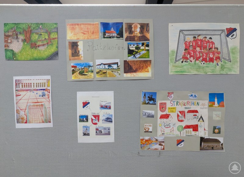 Die jungen Preisträger beweisen mit ihren eindrucksvollen Werken, wie bunt das Leben in Straßkirchen ist. Sechs Preisträger-Bilder des Jugendwettbewerbs zum Thema Leben in Straßkirchen