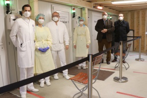 Neue Räume für das Corona-Testzentrum der Stadt Passau