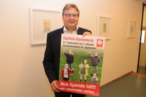 Zusammenhalten: Caritas bittet um Spenden