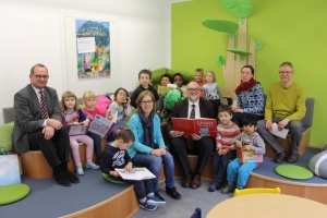 Neu gestaltete Kinder- und Jugendabteilung in der Europabücherei