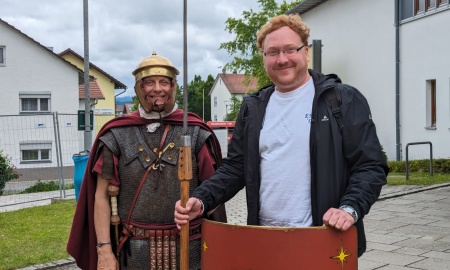 "Die Römer kamen!" Künzinger Museum Quintana feiert Internationalen UNESCO-Welterbetag mit Brot, Spielen & begeisterten Gästen