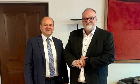 Hans Jürgen Amannsberger verabschiedet sich